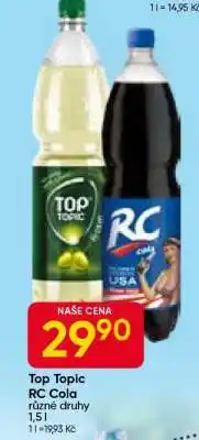 Hruška Top Topic RC Cola nabídka