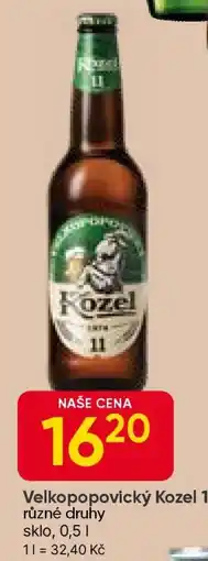 Hruška Velkopopovický Kozel 11 nabídka