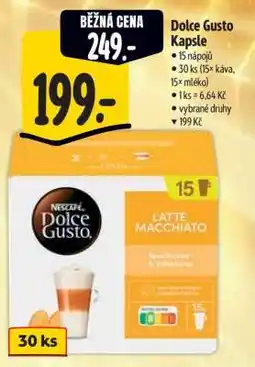 Albert Dolce Gusto kapsle nabídka