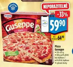 Albert Pizza Guseppe nabídka