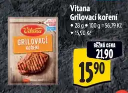 Albert Vitana Grilovací koření nabídka