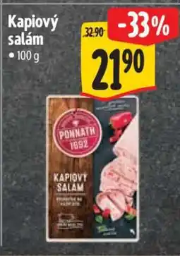 Albert Kapiový salám nabídka