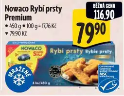 Albert Nowaco rybí prsty Prémium nabídka