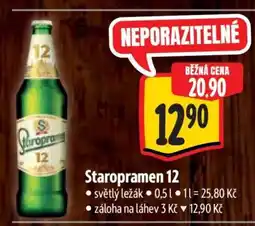 Albert Staropramen 12 nabídka