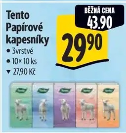 Albert Tento papírové kapesníky nabídka