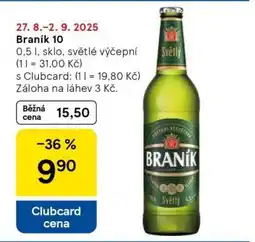 Tesco Braník 10 nabídka