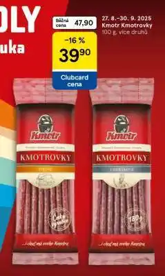 Tesco Kmotr - Kmotrovy nabídka