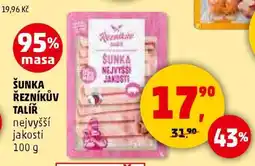 Penny Market ŠUNKA ŘEZNÍKŮV TALÍŘ nabídka