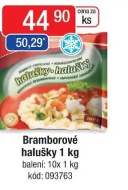 Qanto Bramborové halušky nabídka