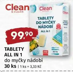 Terno TABLETY ALL IN 1 do myčky nádobí nabídka