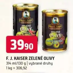 Terno F. J. Kaiser Zelené olivy nabídka