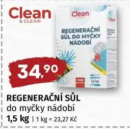 Terno REGENERAČNÍ SŮL do myčky nádobí nabídka
