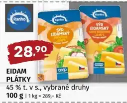 Terno Eidam plátky nabídka