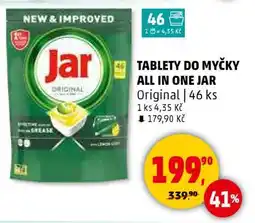Penny Market TABLETY DO MYČKY ALL IN ONE JAR nabídka