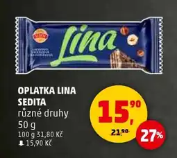 Penny Market Oplatka Lina Sedita nabídka