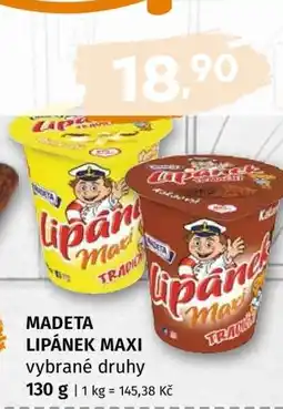 Terno Madeta Lipánek Maxi nabídka