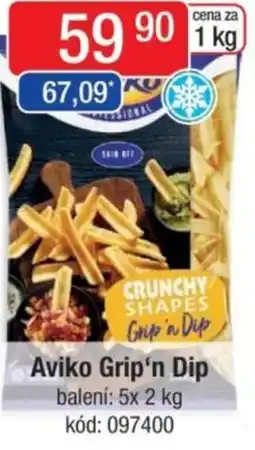Qanto Aviko Grip'n Dip nabídka