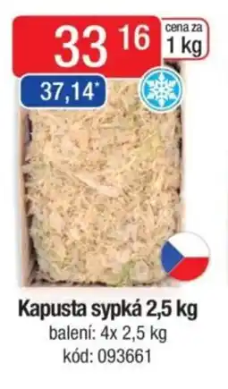 Qanto Kapusta sypká nabídka