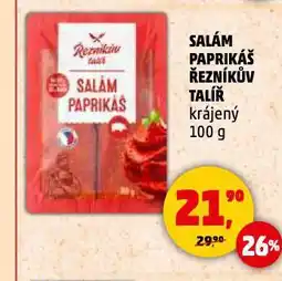 Penny Market Salám paprikáš nabídka