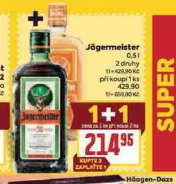 Billa Jägermeister / jägermeister orange nabídka