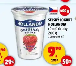 Penny Market Hollandia selský jogurt nabídka