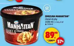 Penny Market Manhattan zmrzlina nabídka
