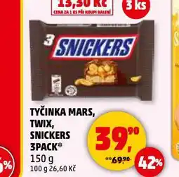 Penny Market Snickers nabídka
