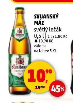 Penny Market Pivo svijanský máz nabídka
