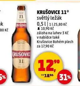 Penny Market Pivo krušovice nabídka