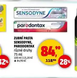 Penny Market Sensodyne zubní pasta nabídka
