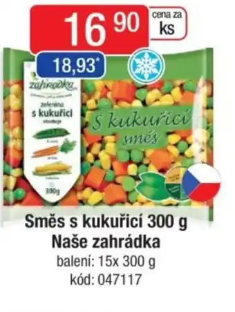 Qanto Směs s kukuřicí Naše zahrádka nabídka