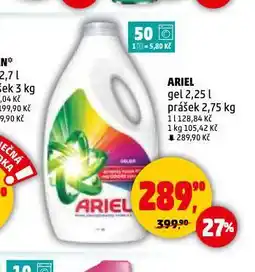 Penny Market Ariel prací prostředek nabídka