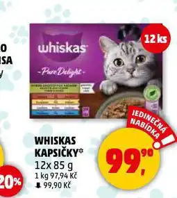 Penny Market Whiskas kapsičky pro kočky nabídka