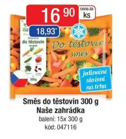 Qanto Směs do těstovin Naše zahrádka nabídka