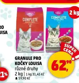 Penny Market Granule pro kočky louisa nabídka