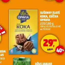 Penny Market Sušenky zlaté esíčka nabídka