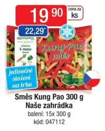 Qanto Směs Kung Pao Naše zahrádka nabídka