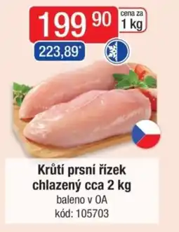 Qanto Krůtí prsní řízek chlazený nabídka