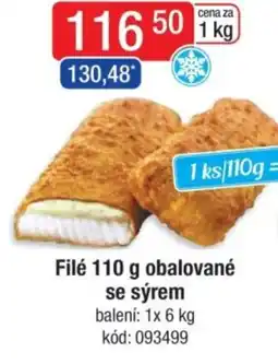 Qanto Filé obalované se sýrem nabídka