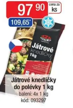 Qanto Játrové knedlíčky do polévky nabídka