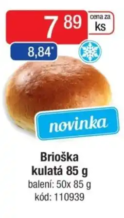 Qanto Brioška kulatá nabídka