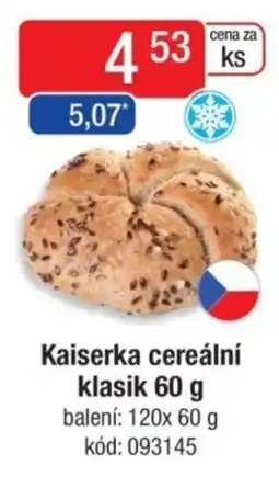 Qanto Kaiserka cereální klasik nabídka