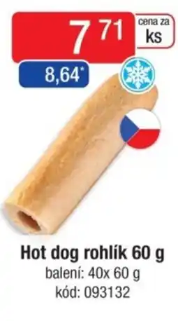 Qanto Hot dog rohlík nabídka