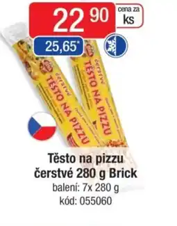 Qanto Těsto na pizzu čerstvé Brick nabídka