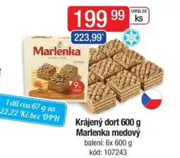 Qanto Krájený dort Marlenka medový nabídka