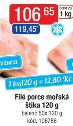 Qanto Filé porce mořská štika nabídka