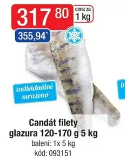 Qanto Candát filety glazura nabídka