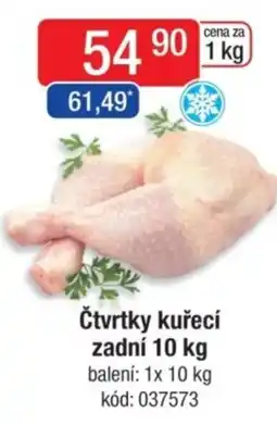 Qanto Čtvrtky kuřecí zadní nabídka