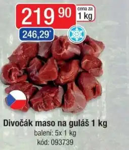Qanto Divočák maso na guláš nabídka