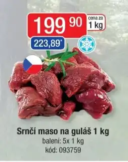 Qanto Srnčí maso na guláš nabídka